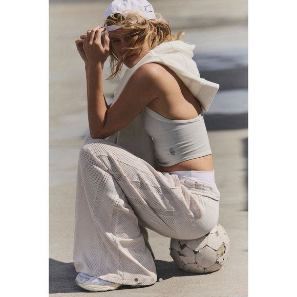 Free People Pants - NWT Free People Overtime Mesh Pants Tofu Size Small